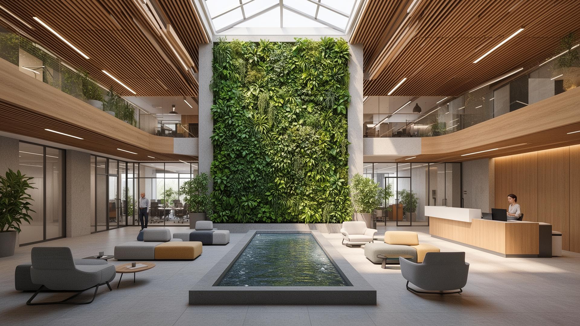 Biophilic interior concept