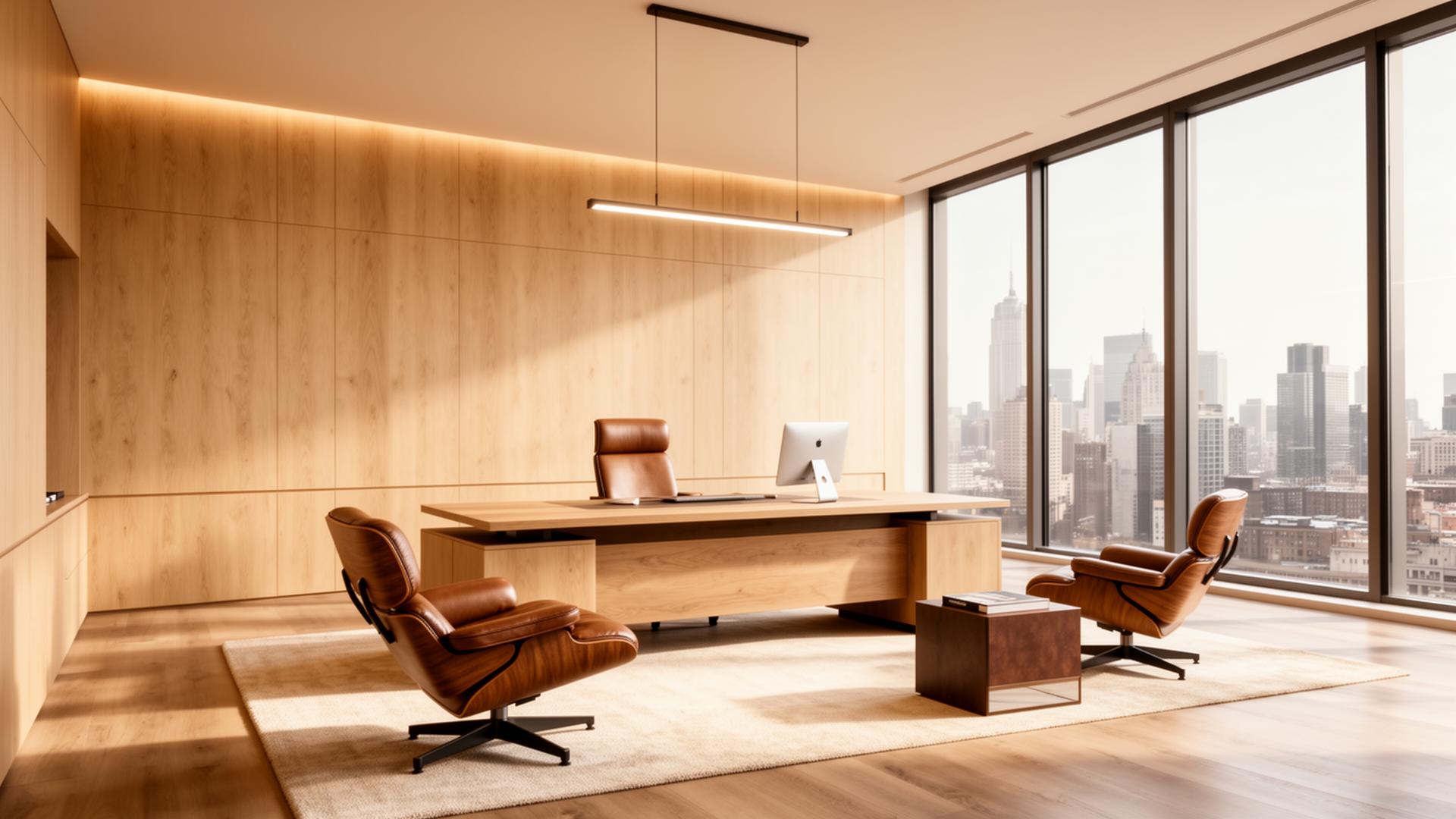 Warm Minimalism interior concept
